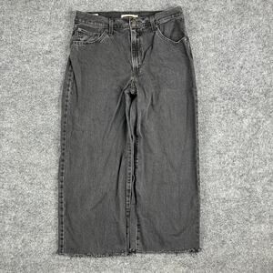 Levi's Black Wide Leg Jeans